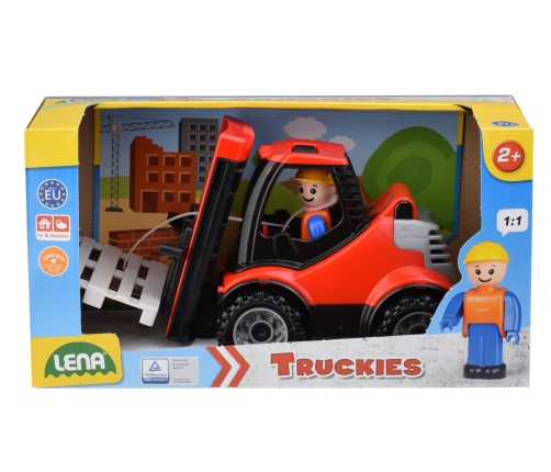 Autoiekrāvējs ar paleti Lena Truckies 25 cm (kastē) L01635