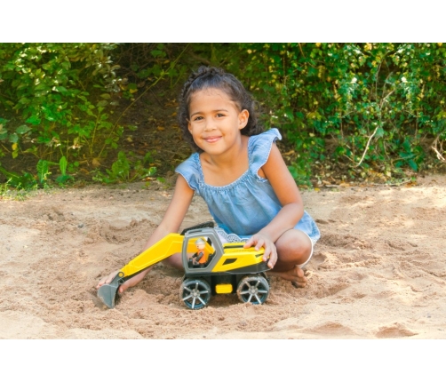 Экскаватор с человечком Truxx2 27 см  (прорезин.колеса, в коробке)  L04511