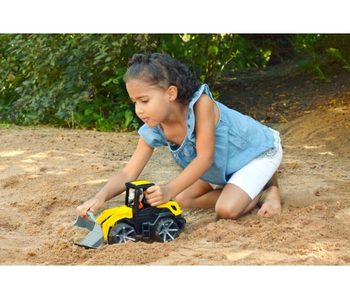 Погрузчик с человечком Truxx2 27 см  (прорезин.колеса, в коробке)  L04512