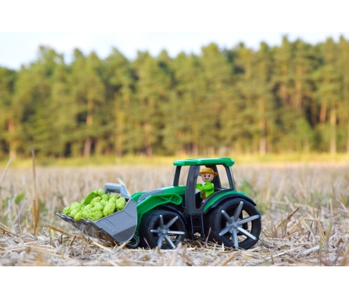 Трактор с человечком Truxx2 27 см  (прорезин.колеса, в коробке)  L04517