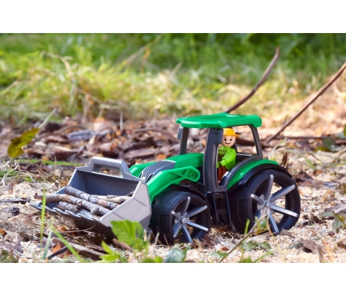 Трактор с человечком Truxx2 27 см  (прорезин.колеса, в коробке)  L04517