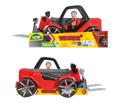 Погрузчик телескопический с человечком 27 см Truxx2 L04533