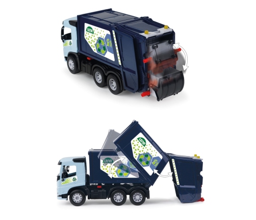 Мусоровоз WORXX Volvo 54 cm в коробке Lena Чехия L04624