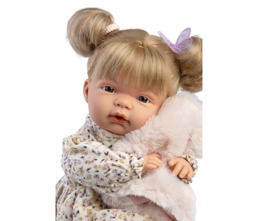 Кукла Джоэль 38 см, плачет, говорит, с соской, мягкое тело Испания LL38360
