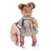 Lelle Aleksandra 42 cm, raud, runā, ar mānekli, mīkstais ķermenis Spānija LL42284