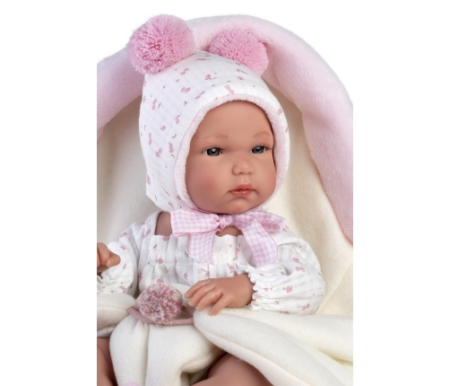 Кукла малышка Бимба 35 см на одеялке, c соской (виниловое тело) Испания LL63594