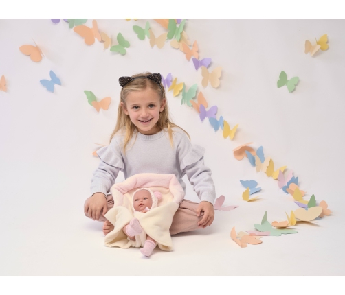 Кукла малышка Бимба 35 см на одеялке, c соской (виниловое тело) Испания LL63594