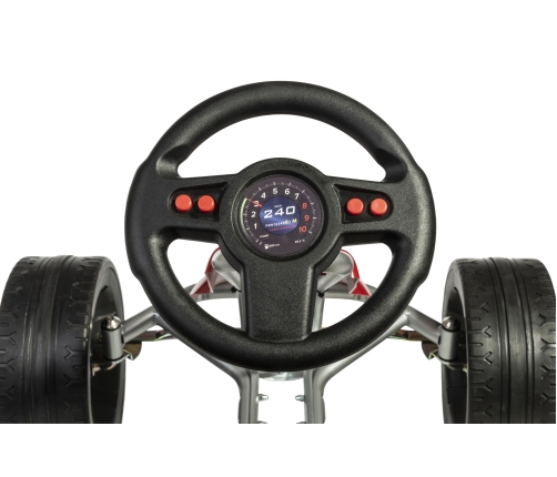 Bērnu kartings ar pedāļiem FerbedoGoKart X-Racer 104000