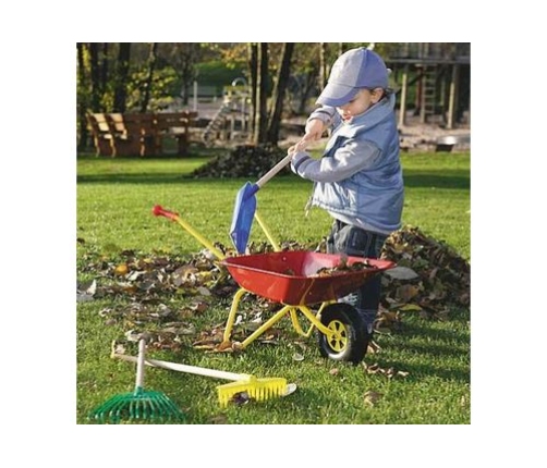 Ķerra metāla rollyMetallschubkarre no 2.5 gadiem līdz 25 kg 80x38x41 cm 270804 Itālija