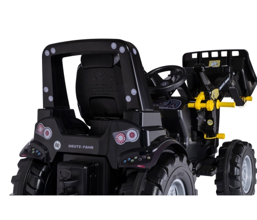 Детский Трактор педальный со съемным ковшом rollyFarmtrac Premium II DF 8280 TTV Warrior 730148
