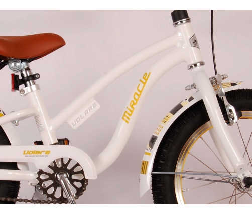 Детский велосипед 16 дюймов Volare Miracle Cruiser (ручной+ножной тормоз, собран на 85%) (4-6 лет) VOL21688
