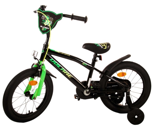 Bērnu velosipēds 16 collas Super GT (rokas+kājas bremzes, uz 85% salikts) (4-6 gadiem) VOL21782