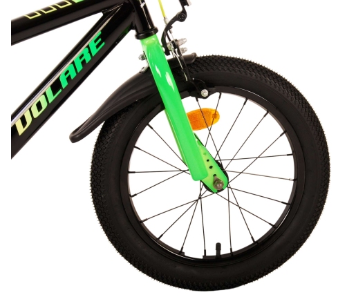 Bērnu velosipēds 16 collas Super GT (rokas+kājas bremzes, uz 85% salikts) (4-6 gadiem) VOL21782