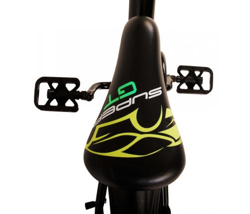 Bērnu velosipēds 16 collas Super GT (rokas+kājas bremzes, uz 85% salikts) (4-6 gadiem) VOL21782