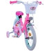 Bērnu velosipēds 14 collas Volare Barbie (2 rokas bremzes, uz 85% salikts) (3.5-5 gadiem) VOL31455