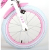Bērnu velosipēds 16 collas Rose (rokas un kājas bremze, uz 95% salikts) (4-6 gadiem) VOL81611
