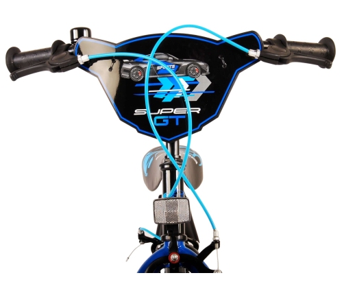 Bērnu velosipēds 14 collas Super GT (2 rokas bremzes, uz 85% salikts) (3,5-5 gadiem) VOL21381