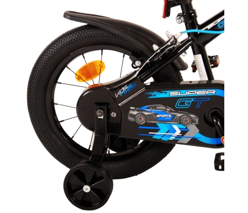 Bērnu velosipēds 14 collas Super GT (2 rokas bremzes, uz 85% salikts) (3,5-5 gadiem) VOL21381