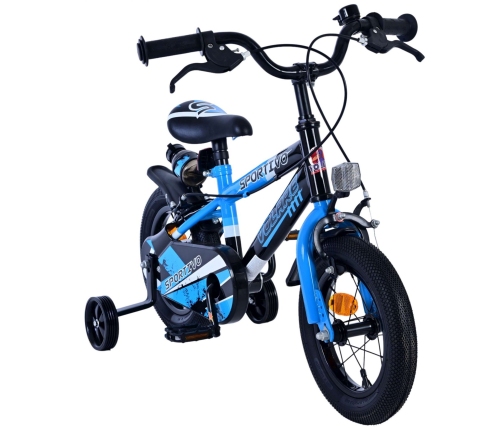 Bērnu velosipēds 12 collas Sportivo (2 rokas bremzes, uz 85% salikts) (3-4 gadiem) VOL31277