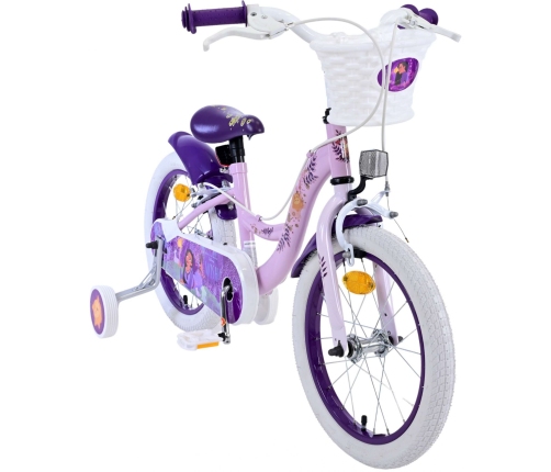Bērnu velosipēds 16 collas Disney Wish (SALIKTS)(2 rokas bremzes) (4-6 gadiem) VOL31653SAL