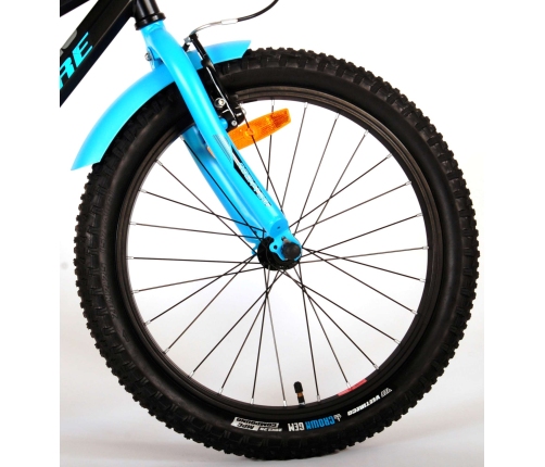 Детский велосипед двухколесный 20 дюймов Rocky black blue VOL92020