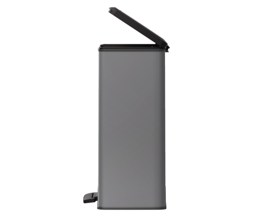 Curver atkritumu tvertne ar pedāli Deco, 26 l +26 l, vēsi pelēka