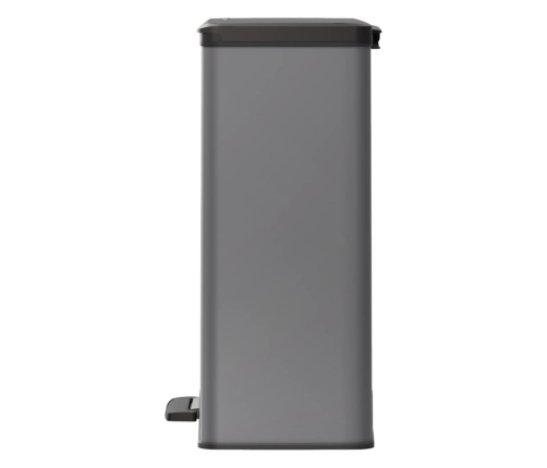 Curver atkritumu tvertne ar pedāli Deco, 26 l +26 l, vēsi pelēka
