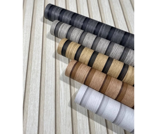 Noordwand tapetes Botanica Wooden Slats, melnas ar pelēku