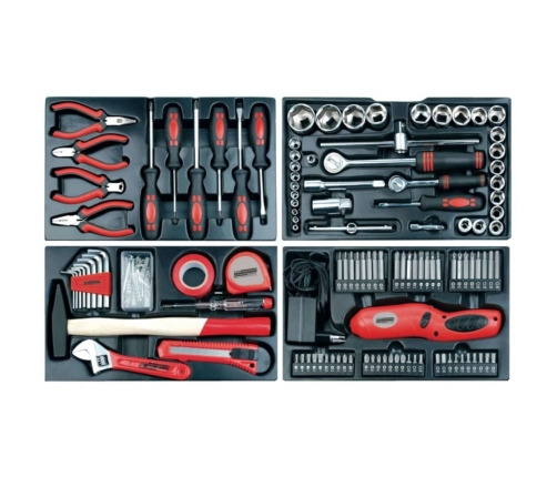 Brüder Mannesmann instrumentu komplekts, 155 daļas, 29066