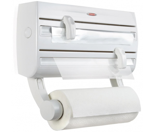 Leifheit ruļļu turētājs Parat F2, stiprināms pie sienas, balts, 25771