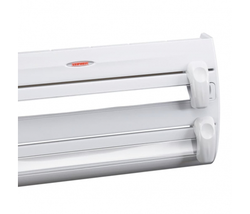 Leifheit ruļļu turētājs Parat F2, stiprināms pie sienas, balts, 25771