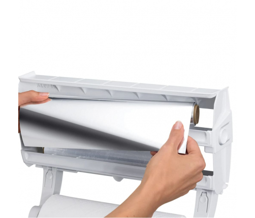 Leifheit ruļļu turētājs Parat F2, stiprināms pie sienas, balts, 25771