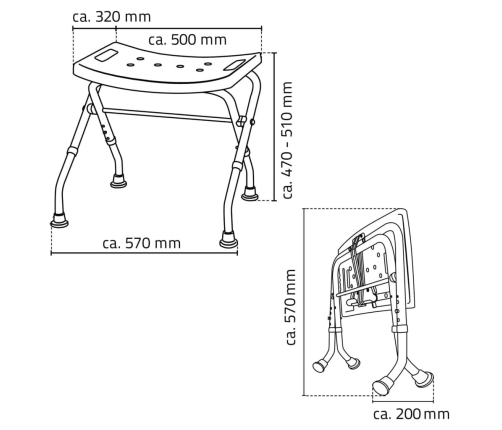 RIDDER saliekams vannasistabas soliņš, 110 kg, balts, A0050301