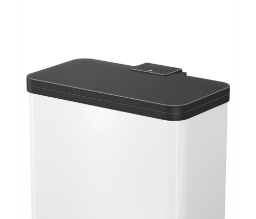 Hailo atkritumu tvertne Oko Duo Plus, L, 17 l + 9 l, balta, 0630-230