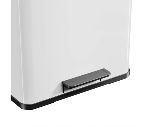 Hailo atkritumu tvertne Oko Duo Plus, L, 17 l + 9 l, balta, 0630-230