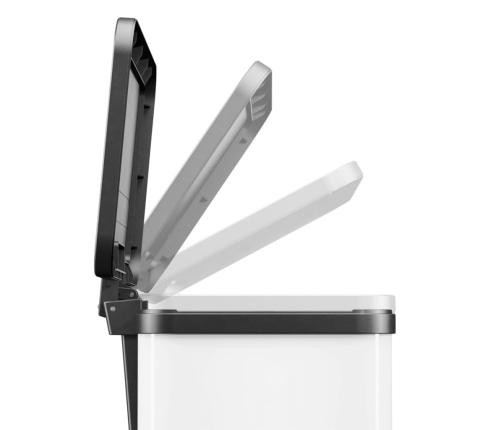 Hailo atkritumu tvertne Oko Duo Plus, L, 17 l + 9 l, balta, 0630-230