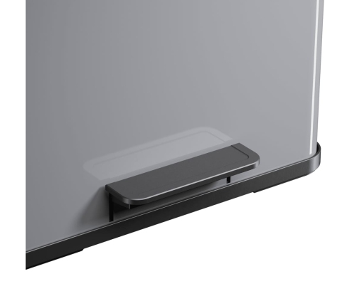 Hailo Atkritumu Tvertne Oko Trio Plus, L, 3 X 9 L, Sudraba, 0633-220