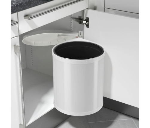 Hailo atkritumu tvertne Compact-Box, M izmērs, 15 L, balta, 3555-001