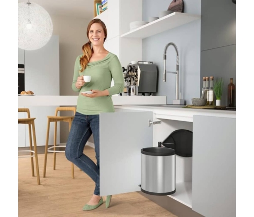 Hailo atkritumu tvertne Compact-Box, M izmērs, 15 L, tērauds