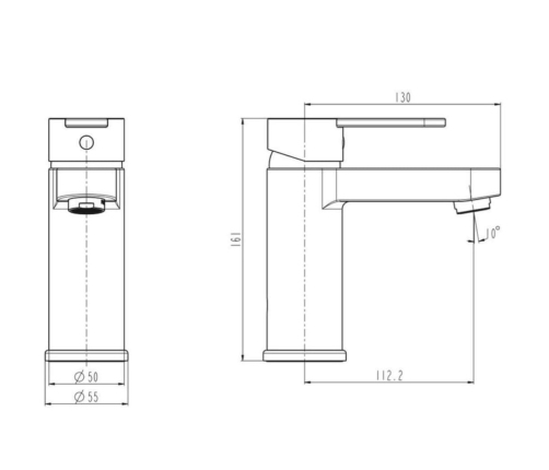 SCHÜTTE jaucējkrāns ELEPHANT, hroma krāsā