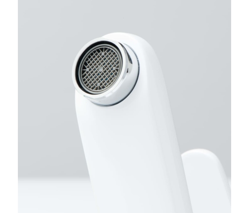 SCHÜTTE izlietnes jaucējkrāns ALASKA, baltā un hroma krāsā