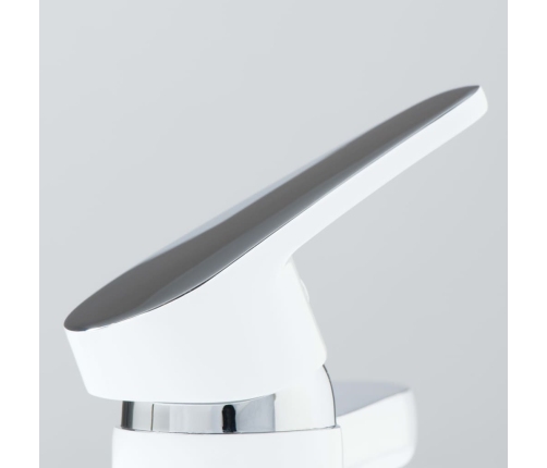 SCHÜTTE izlietnes jaucējkrāns ALASKA, baltā un hroma krāsā