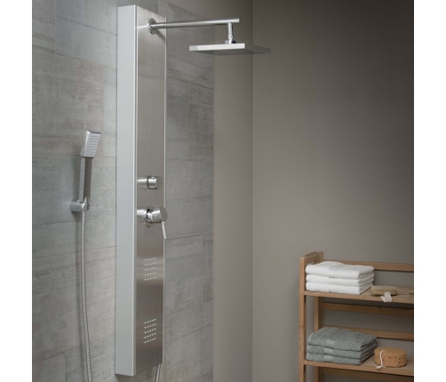 SCHÜTTE dušas panelis TAHITI, vienas sviras jaucējkrāns, tērauds