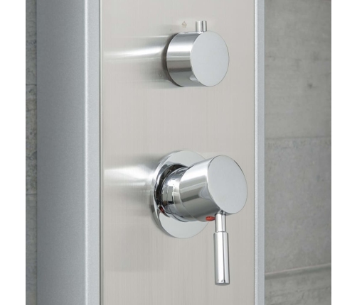 SCHÜTTE dušas panelis TAHITI, vienas sviras jaucējkrāns, tērauds