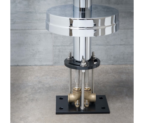 SCHÜTTE vannas/dušas jaucējkrāns CORNWALL, ar dušas komplektu, hroma