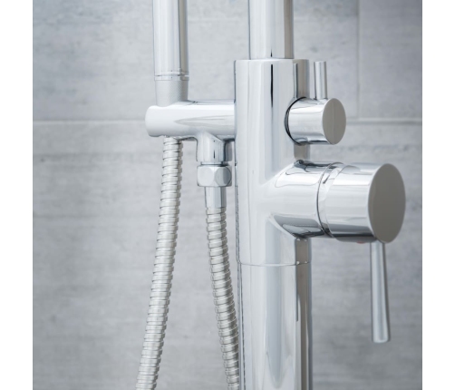 SCHÜTTE vannas/dušas jaucējkrāns CORNWALL, ar dušas komplektu, hroma