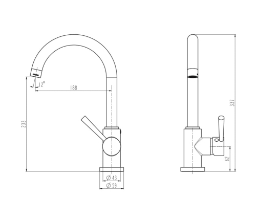 SCHÜTTE jaucējkrāns 