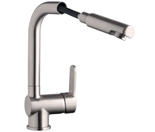 SCHÜTTE jaucējkrāns LONDON, nerūsējoša tērauda krāsa