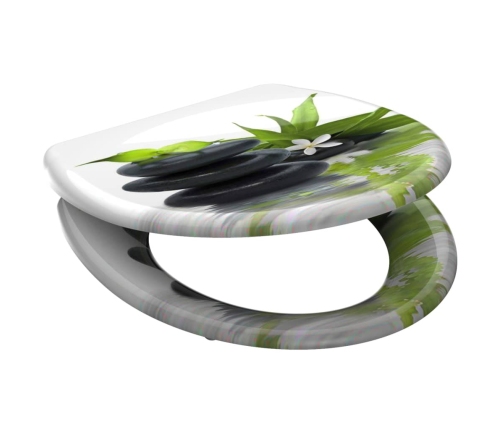 SCHÜTTE Duroplast tualetes sēdeklis JASMIN, ar zīmējumu