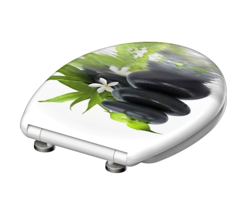 SCHÜTTE Duroplast tualetes sēdeklis JASMIN, ar zīmējumu